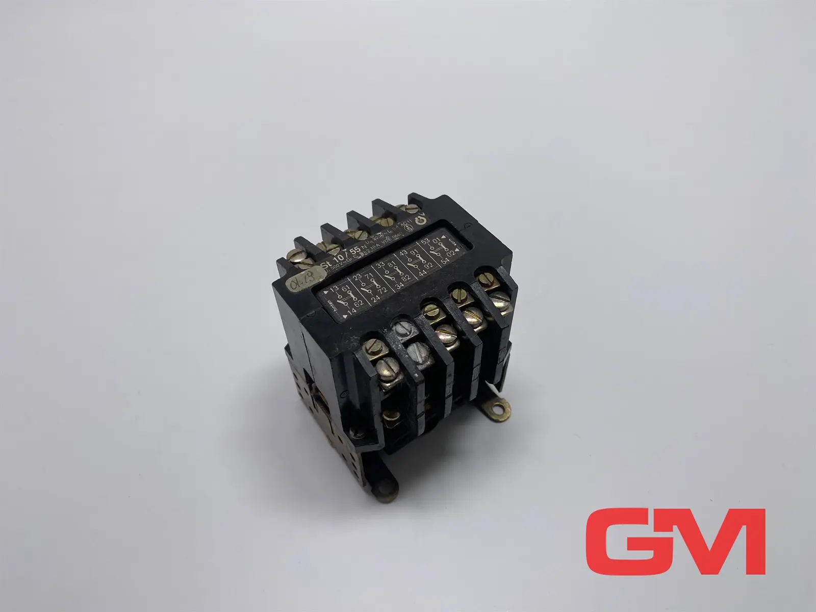 Produktfoto 1 von Schiele Hilfsschütz St 10/55 auxiliary contactor relay 220V 50Hz 5A Schütz