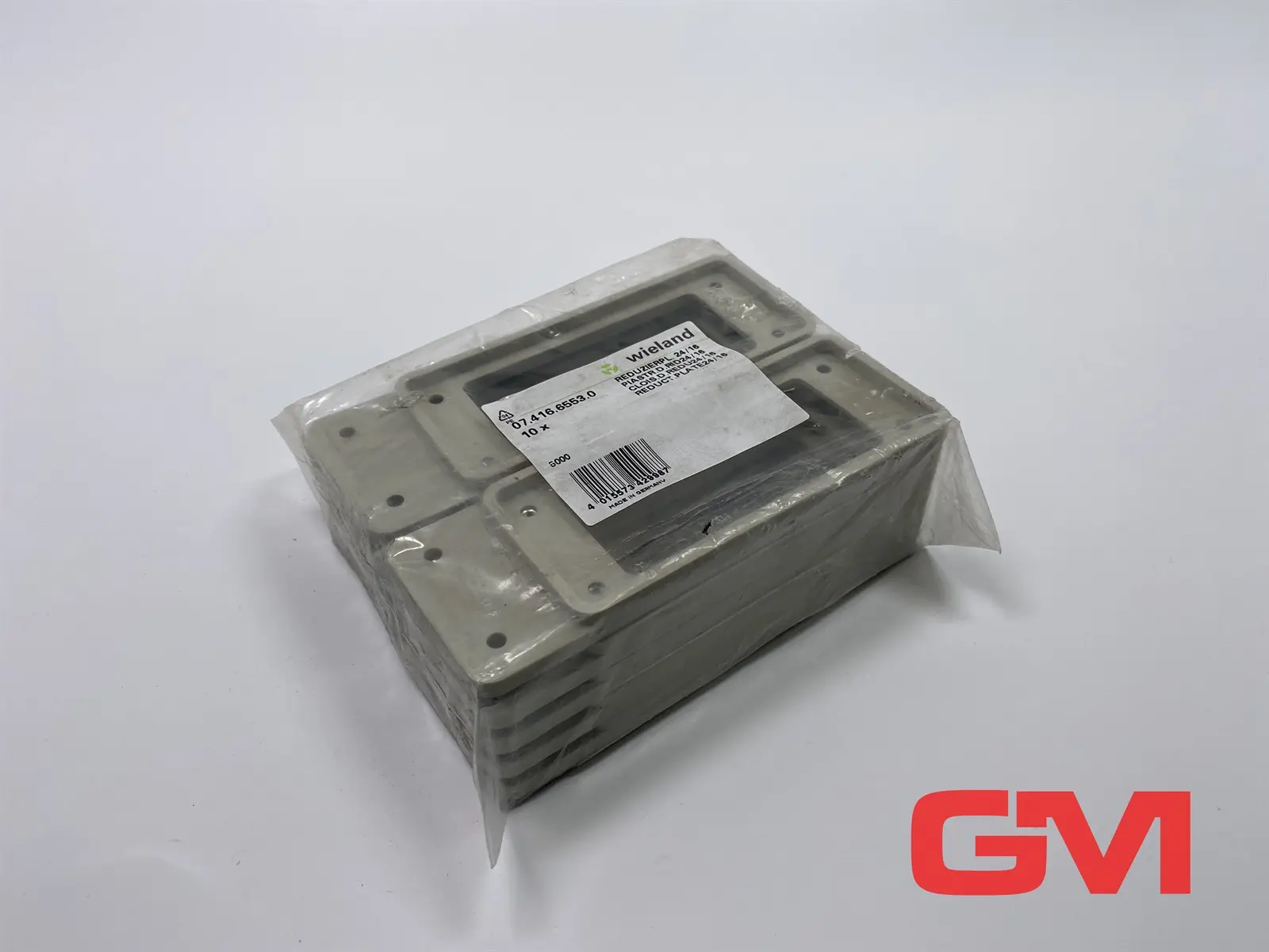 Produktfoto 1 von VE 10x Wieland Reduzierplatte 24/16 reducer plate 07.416.6553.0 GB 24/GB 16