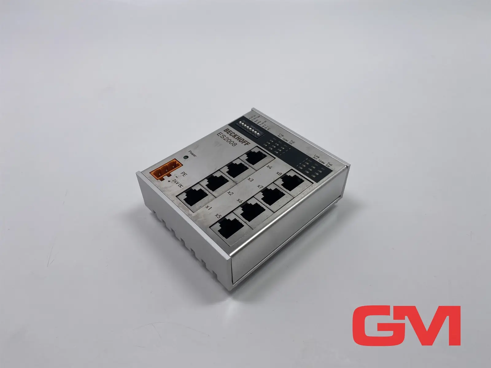 Produktfoto 1 von Beckhoff Ethernet Switch ES2008 8Ports 10/100 Mbits/s 24VDC ES2008-0000