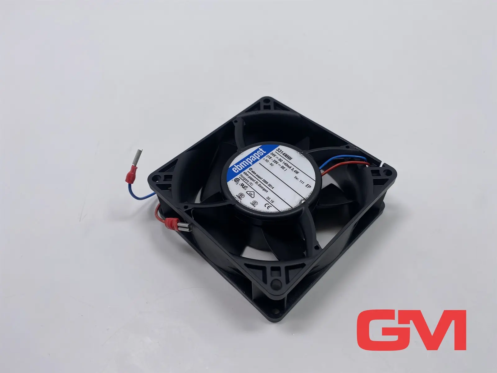 Produktfoto 1 von ebm-papst DC-Axialventilator 3314NHH axial fan 18-28V DC 3450 r/min 42 dB(A)