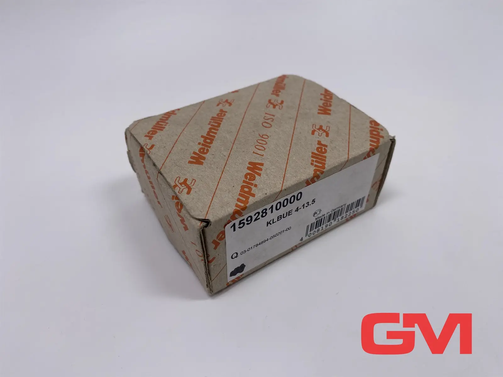 Produktfoto 1 von VE 8x Weidmüller Klemmbügel KLBUE 4-13.5 Clamping yoke 1592810000 Stahl