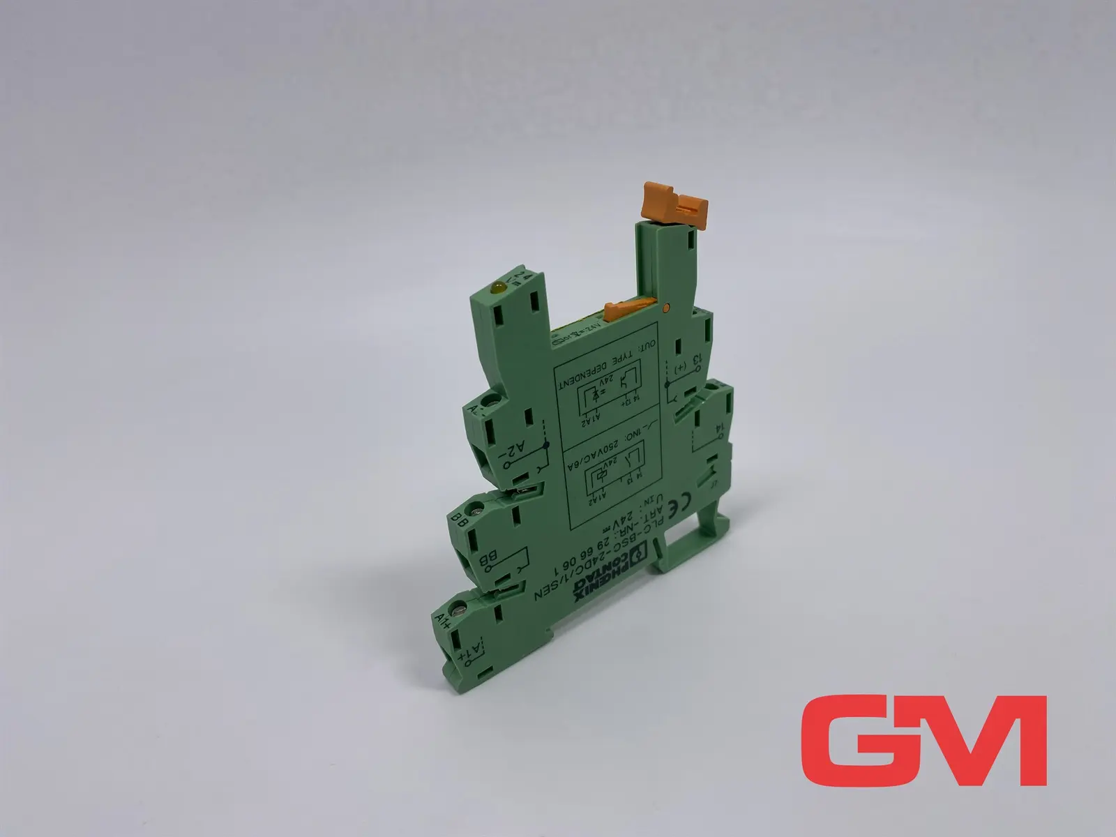 Produktfoto 1 von Phoenix Contact Relaissockel PLC-BSC- 24DC/ 1/SEN relay socket 2966061 grün