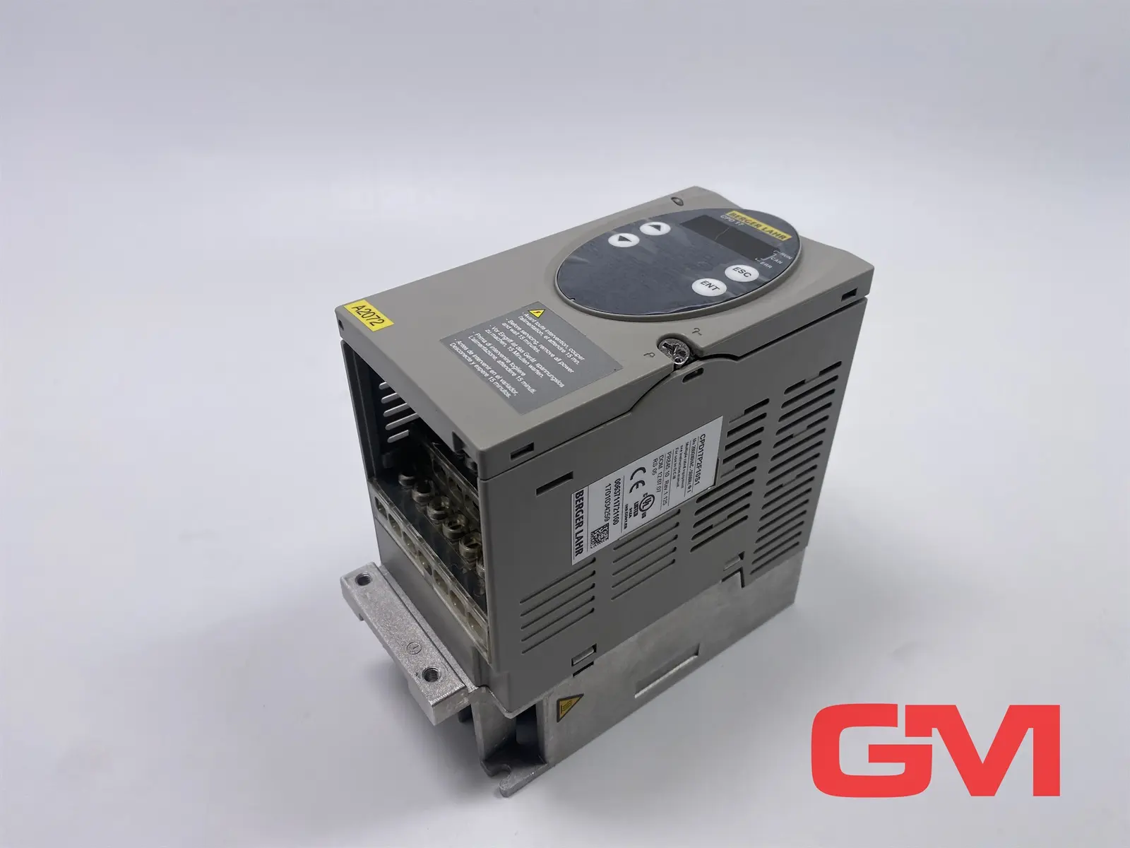 Produktfoto 1 von Berger Lahr Servoregler CPD 17 Servodrive CPD17P2F10S1 200/240VAC Rev. 1.125