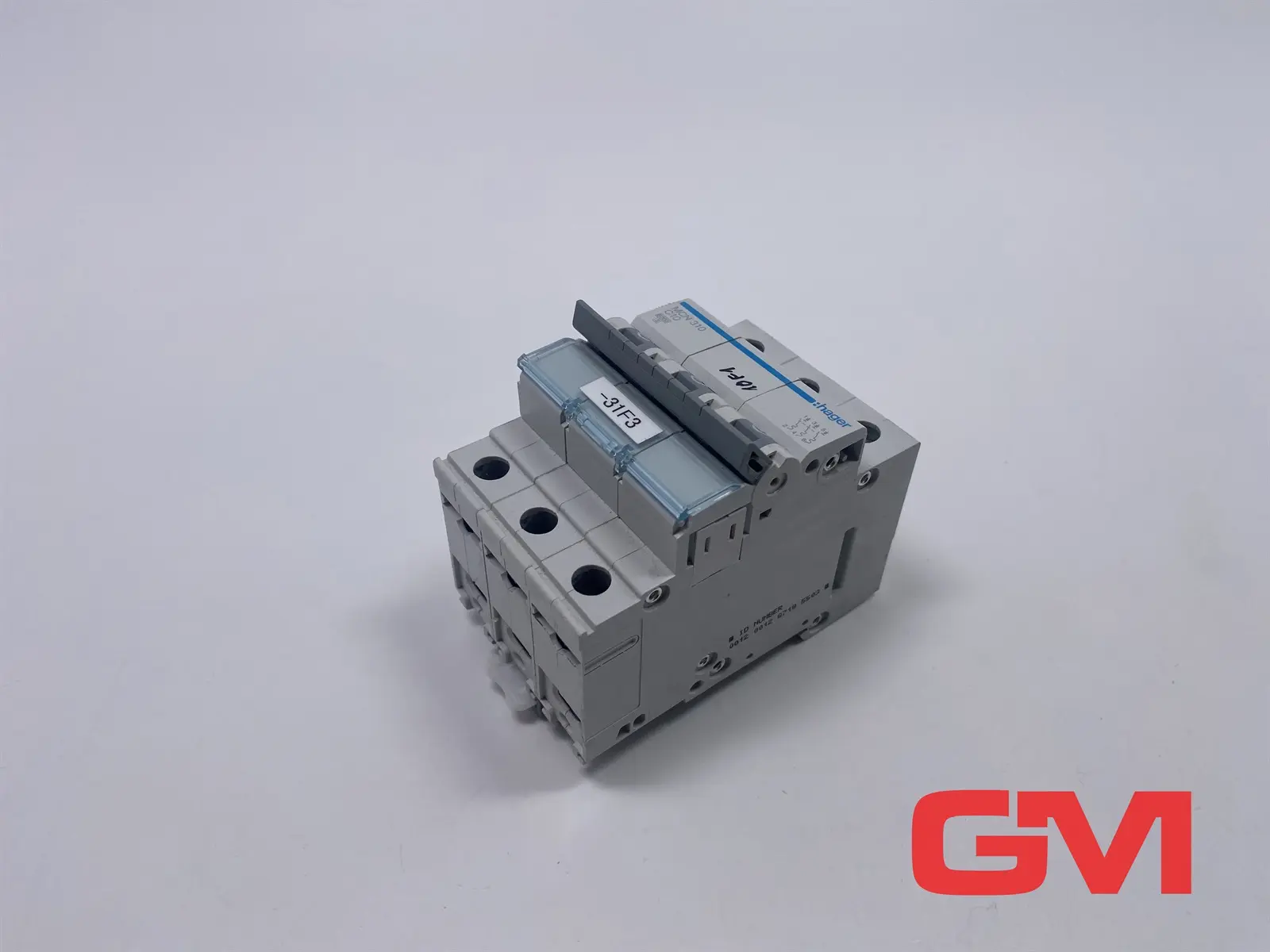 Produktfoto 1 von Hager Leitungsschutzschalter MCN310 C10 miniaure circuit breaker 10A 3 polig