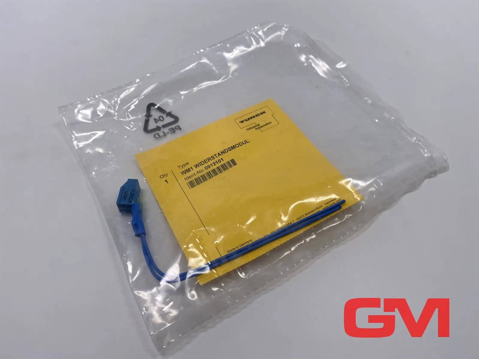 Produktfoto 1 von Turck Widerstandsmodul WM1 resistor module 0912101 PROFIBUS-DP Zubehör