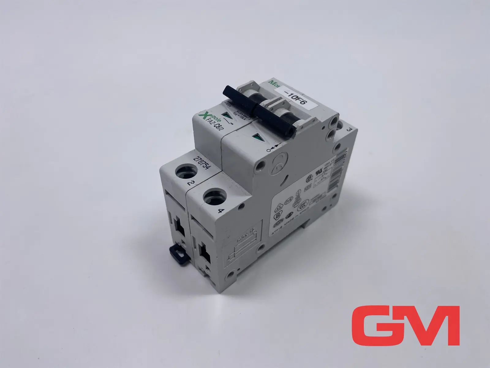 Produktfoto 1 von Moeller Leitungsschutzschalter FAZ-C6/2 Miniature circuit breaker 6A 2P 278754