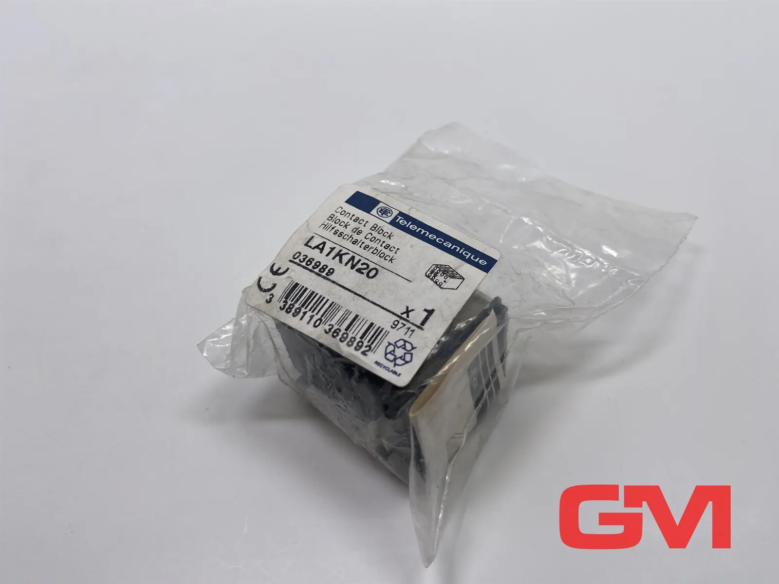 Produktfoto 1 von Telemecanique Hilfsschalterblock LA1KN20 contact block 2NO 036989 Kontaktblock
