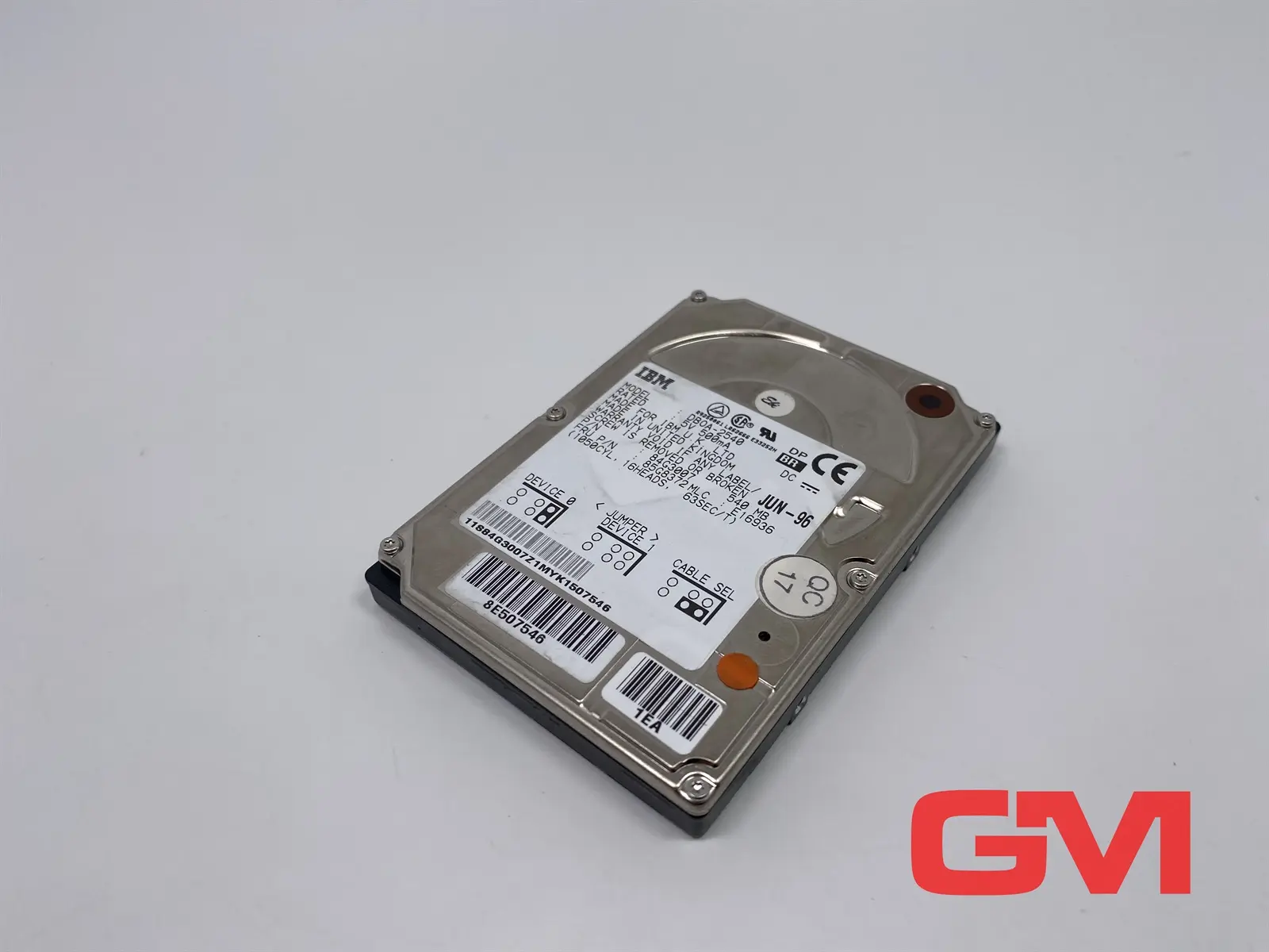 Produktfoto 1 von IBM Festplatte DBOA-2540 HDD 84G3007 540MB Travelstar LP 4000 U/min 2,5"