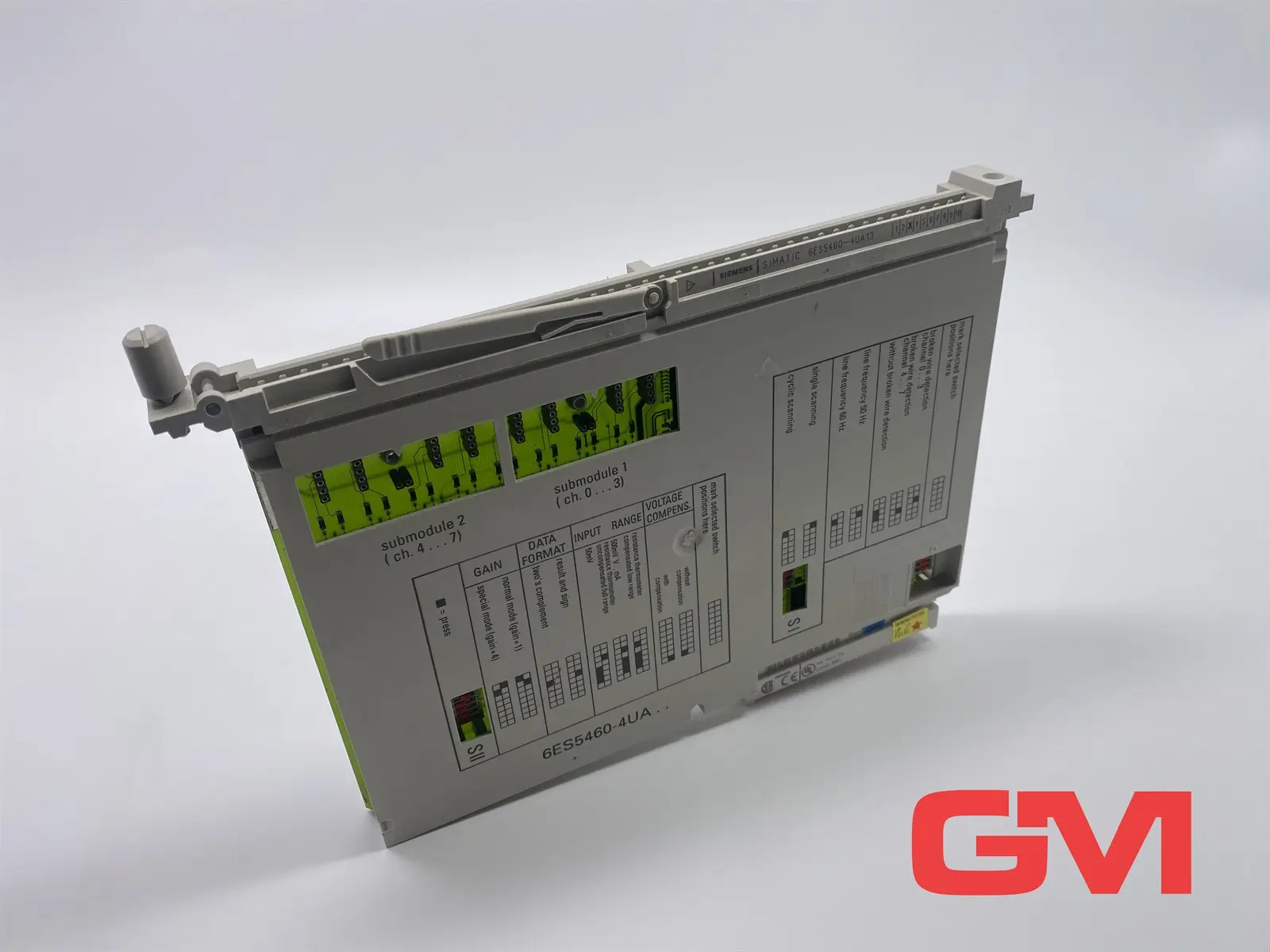 Produktfoto 1 von Siemens Analogeingabe 6ES5460-4UA13 analog input module 460 Simatic E-Stand 3