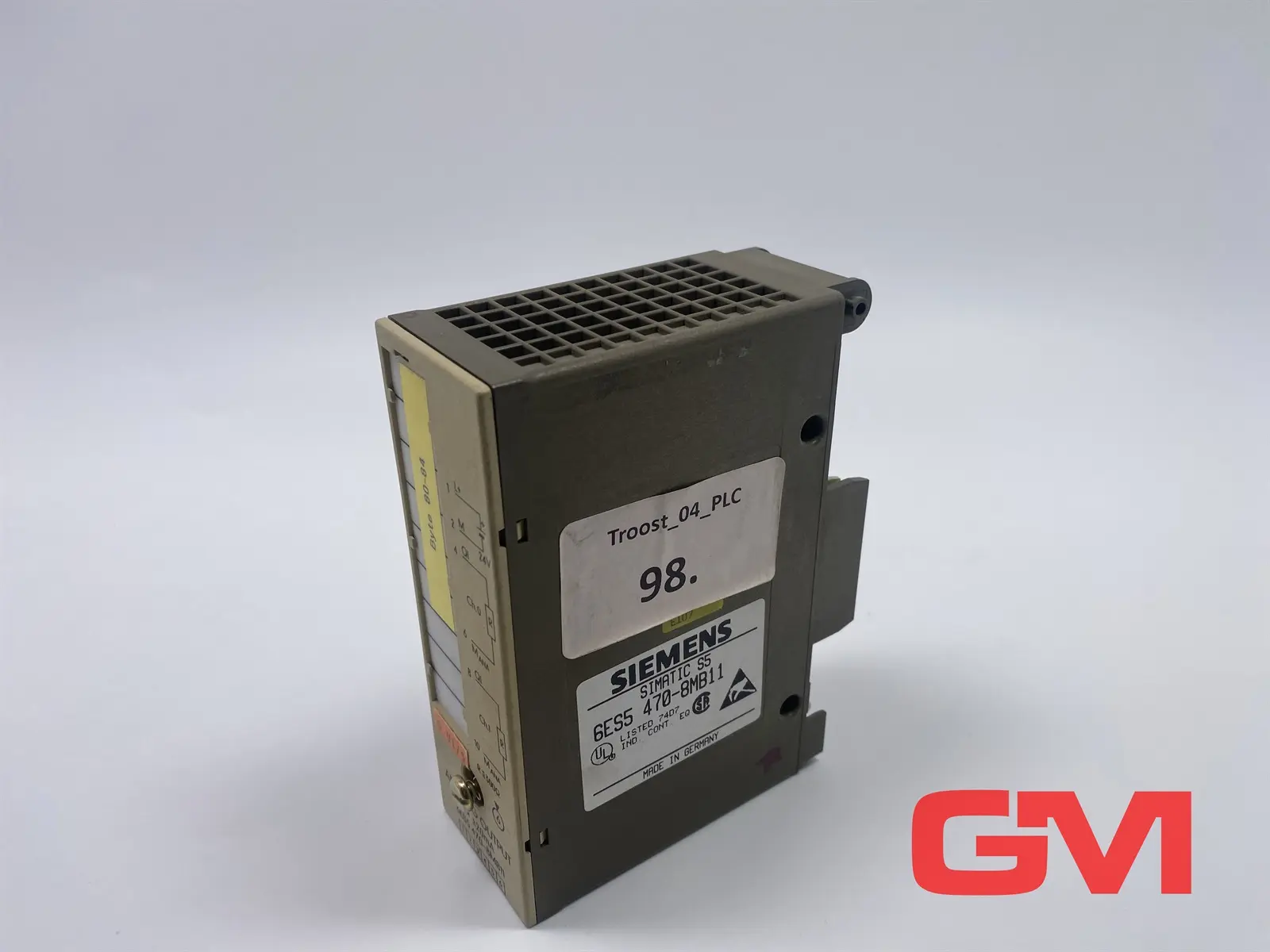 Produktfoto 1 von Siemens Analogausgabe 6ES5470-8MB11 analog output 470 Simatic S5 E-Stand 3