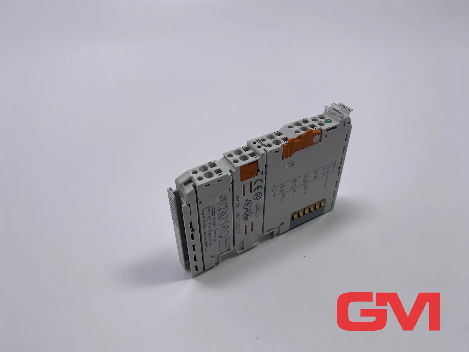 Produktfoto 1 von Beckhoff Potenzialeinspeiseklemme KS9160 potential supply terminal 230VAC