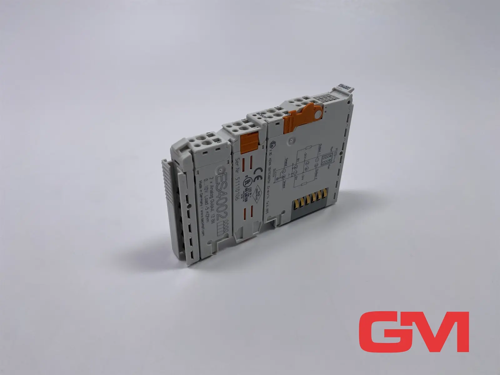 Produktfoto 1 von Beckhoff 2-Kanal-Analog-Ausgangsklemme ES4002 analog putput terminal 12 Bit