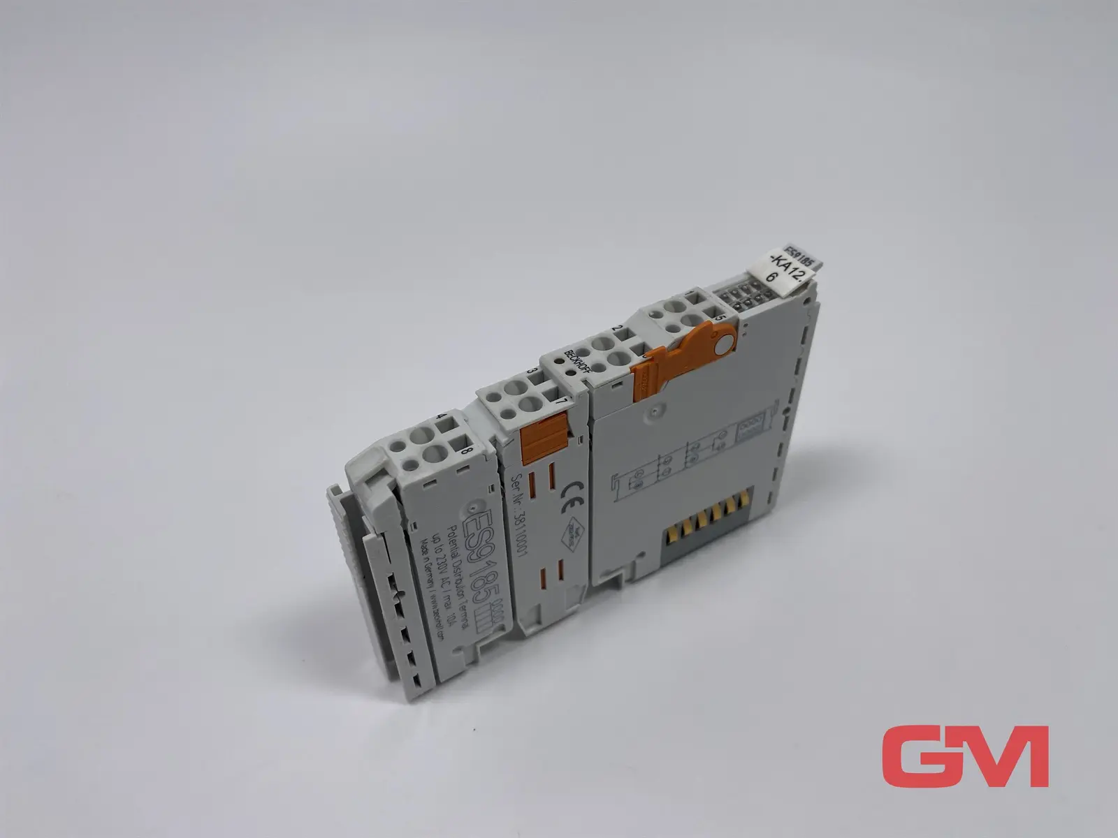 Produktfoto 1 von Beckhoff Potenzialverteilungsklemme ES9185 potential distribution terminal 230V