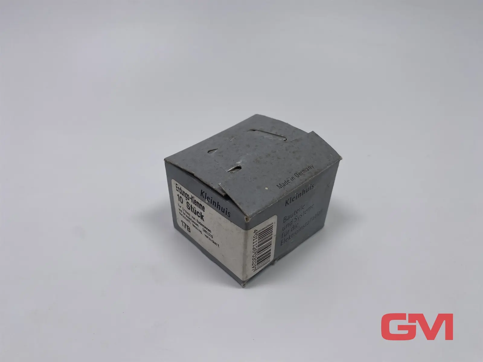 Produktfoto 1 von VE 10x Kleinhuis Erdungs-Klemme 17B ground terminal Messing vernickelt