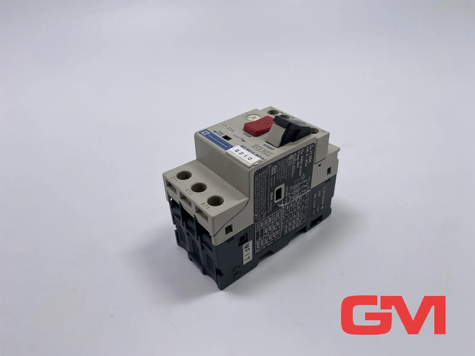 Produktfoto 1 von Telemecanique Motorschutzschalter GV2-M21 circuit breaker 17-23A beschädigt
