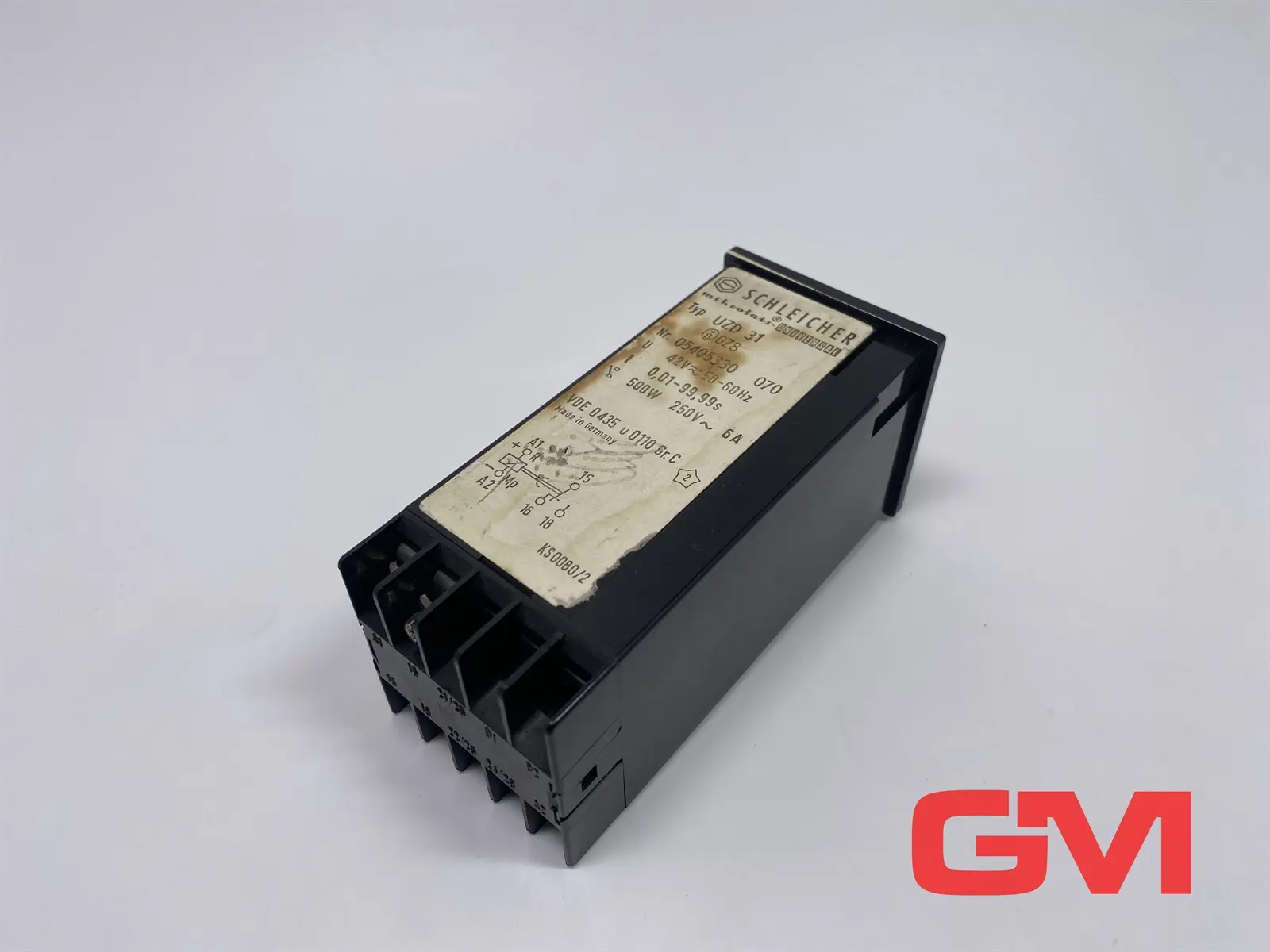 Produktfoto 1 von Schleicher Zeitrelais UZD31 0,1-99,99s time relay Universal 42V AC/DC 05405330