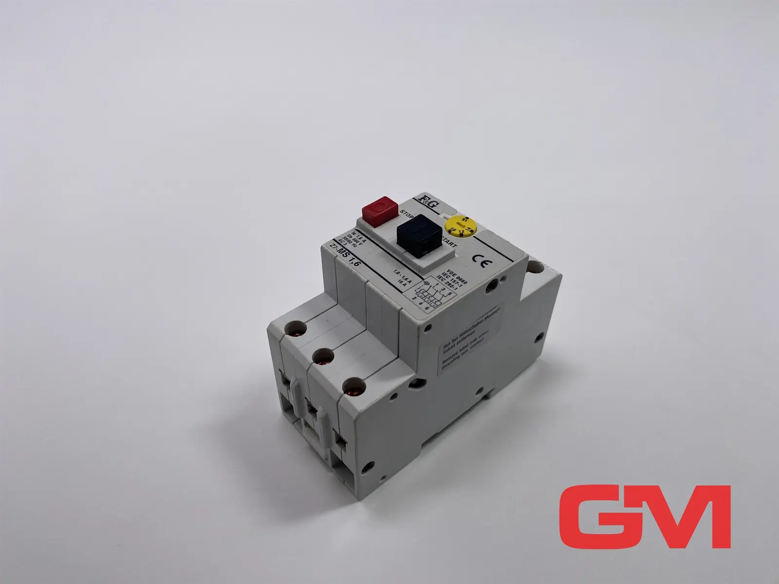 Produktfoto 1 von F&G Motorschutzschalter Z7-MS 1,6 motor protection circuit breaker 1,6A 660V