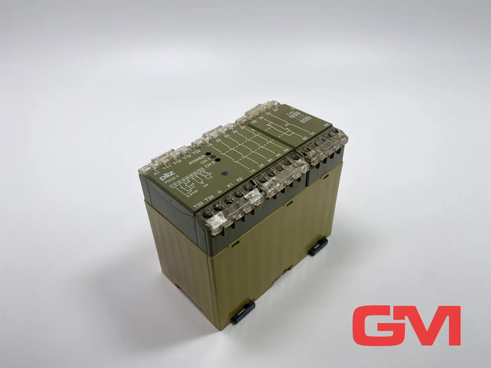 Produktfoto 1 von Pilz Sicherheitsschaltgerät PNOZ 3 5S + 1Ö safety relay 474813 leicht beschädigt