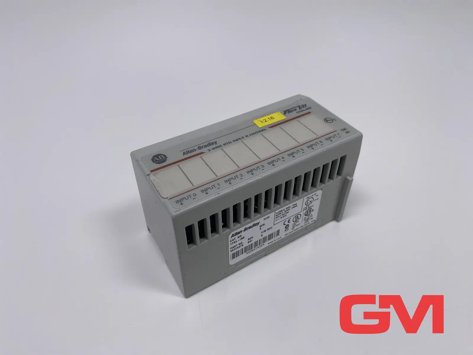 Produktfoto 1 von Allen-Bradley Eongangsmodul 1794-IR8 Input RTD Module 96224076 Ser A Rev B01