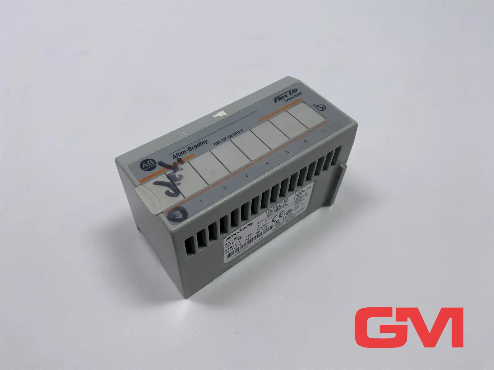 Produktfoto 1 von Allen-Bradley Ausgabemodul 1794-OW8 output PN-72736 Rev. A01 Ser A defekt