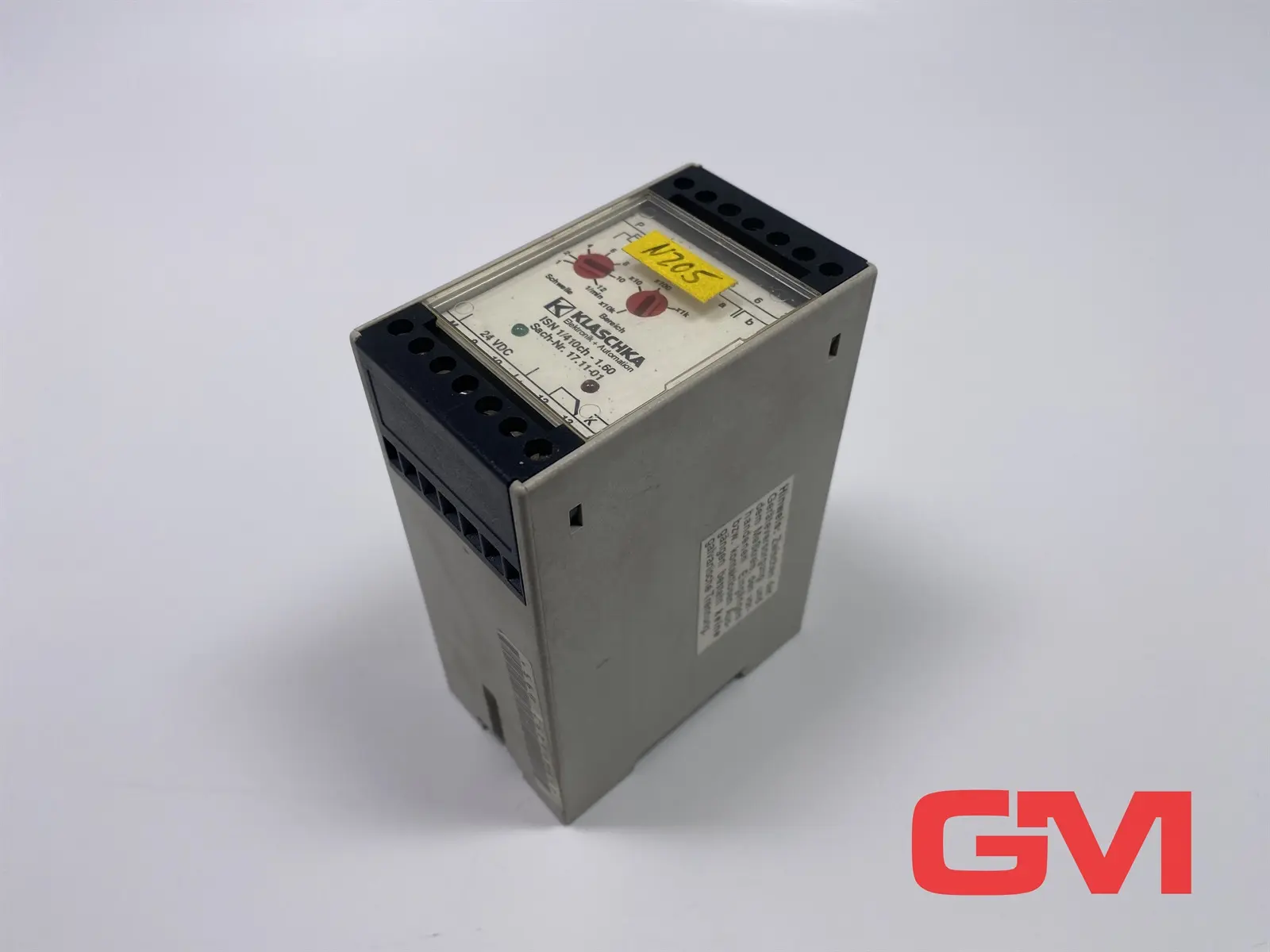 Produktfoto 1 von Klaschka Impulszahlmessrelais ISN 1/410ch-1.60 measuring relay 24VDC 17.11-01