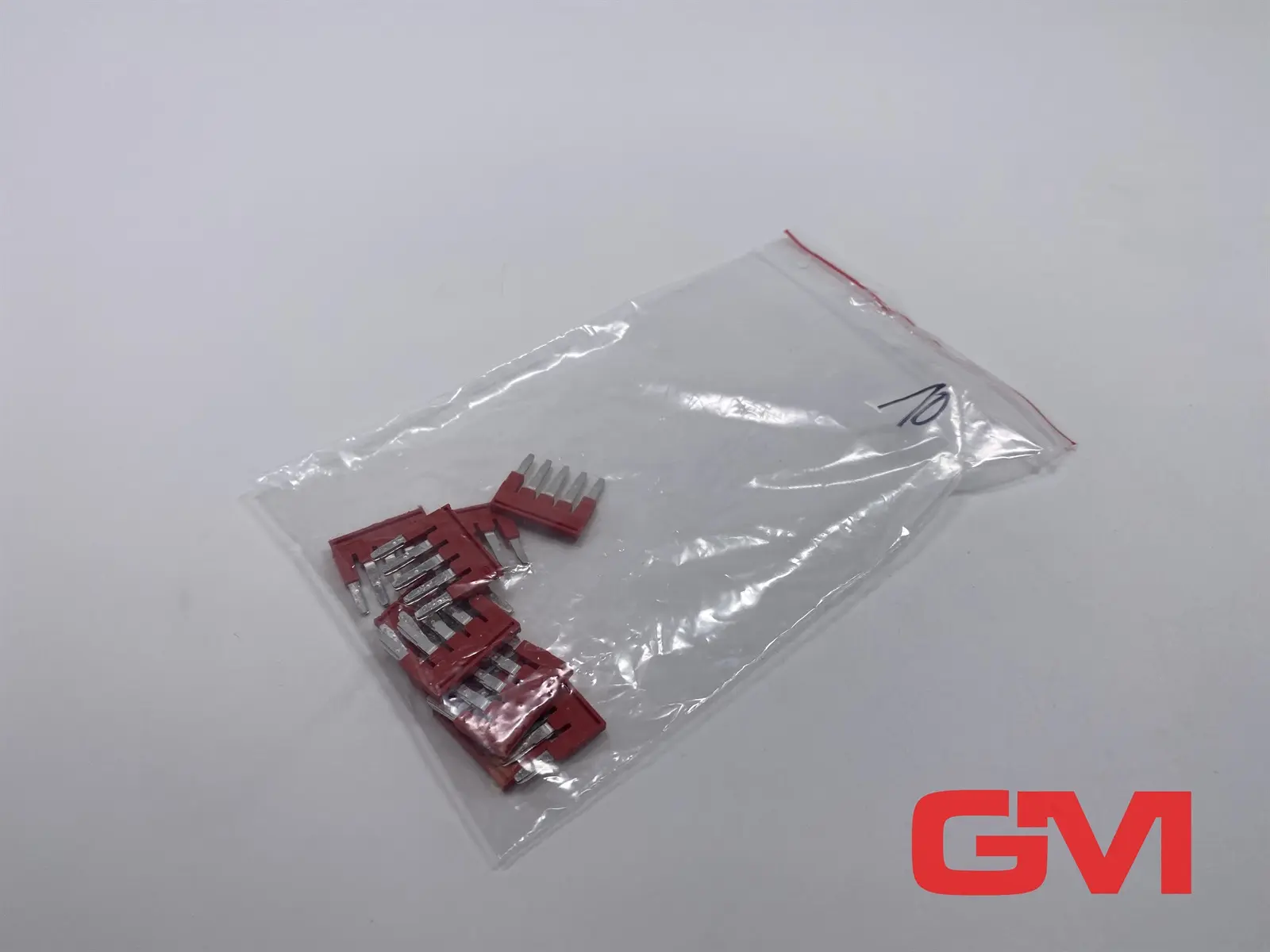 Produktfoto 1 von VE 10x Phoenix Contact Steckbrücke FBS 5-5 plug-in bridge red 3030190 5,2 mm rot