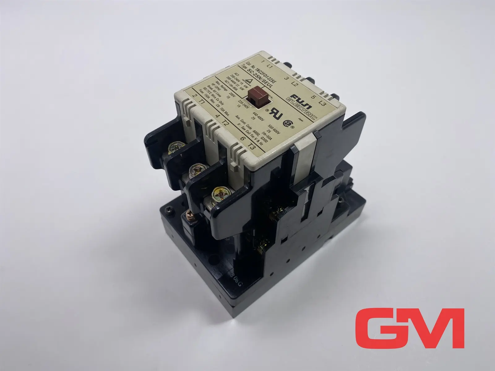 Produktfoto 1 von Fuji Electric Schütz SC-2SN/SEUL contactor 24-25V 50/60Hz 24VDC 1NC2F0#22SE