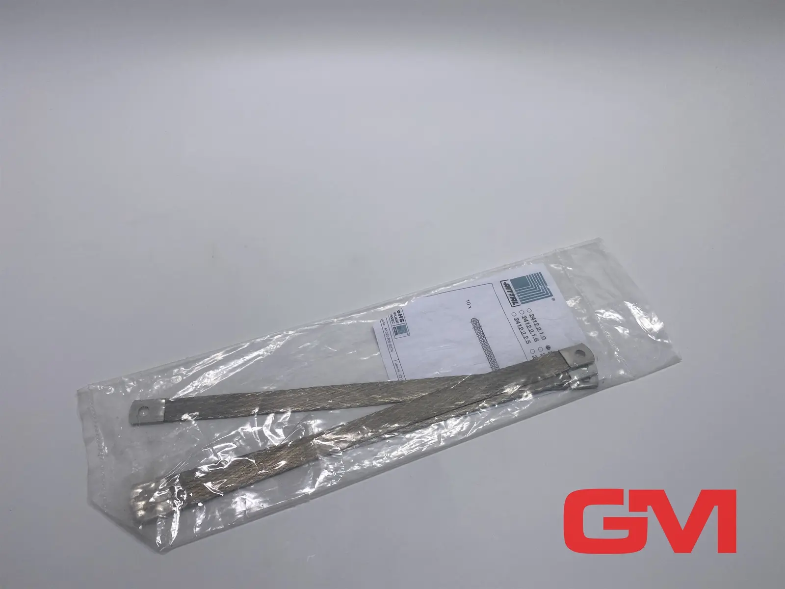 Produktfoto 1 von VE 3x Rittal Flachband-Erder SZ 2412.3.1.0 grounding strap SZ 2412.310