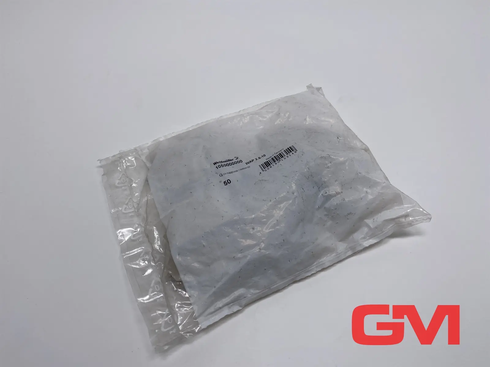 Produktfoto 1 von VE 50x Weidmüller Abschlussplatte (Klemmen) WAP 2.5-10 end plate 1050000000