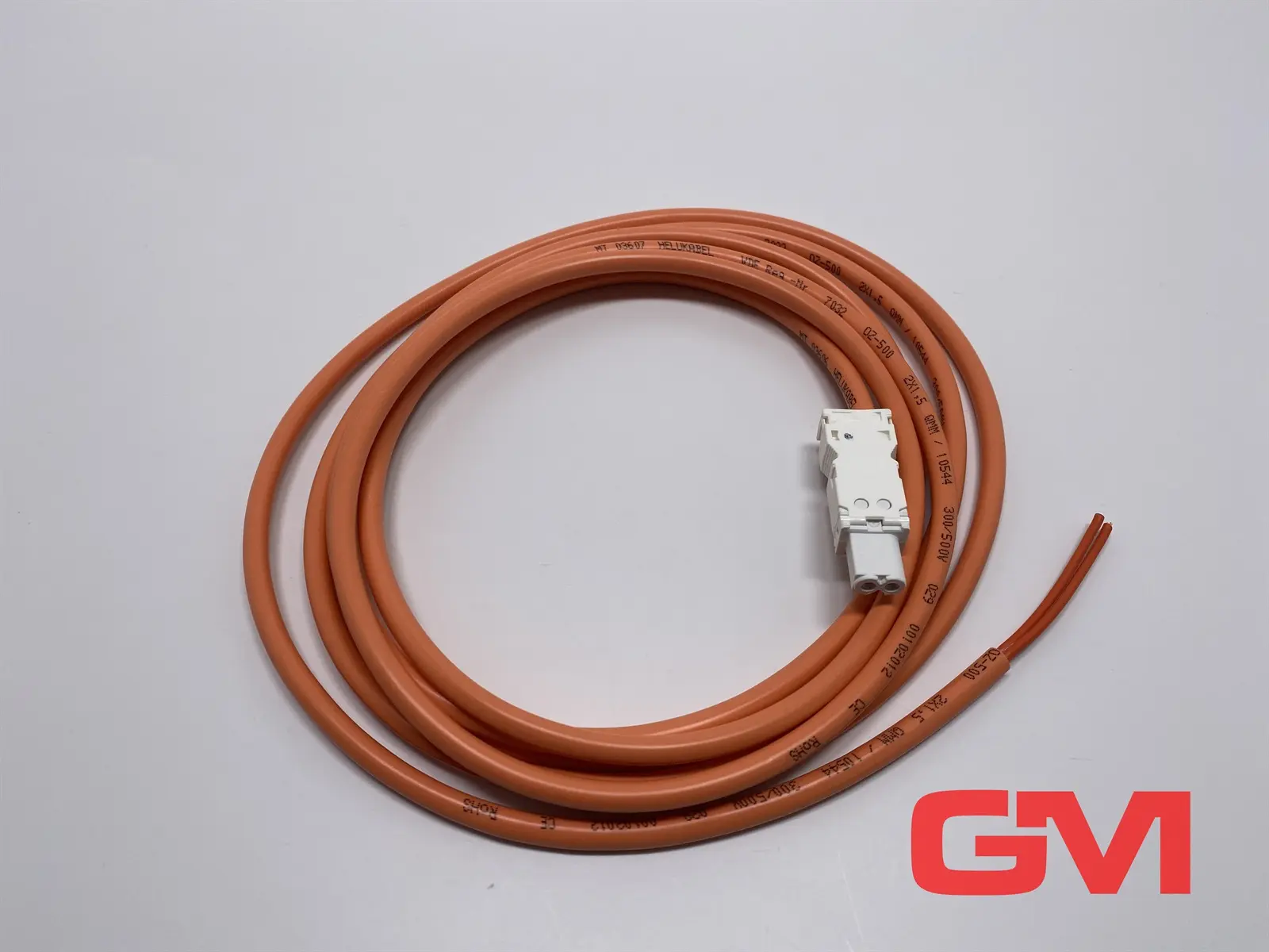 Produktfoto 1 von Helukabel Steuer- und Anschlussleitung OZ-500 cable 10544 Stecker GST15i2S
