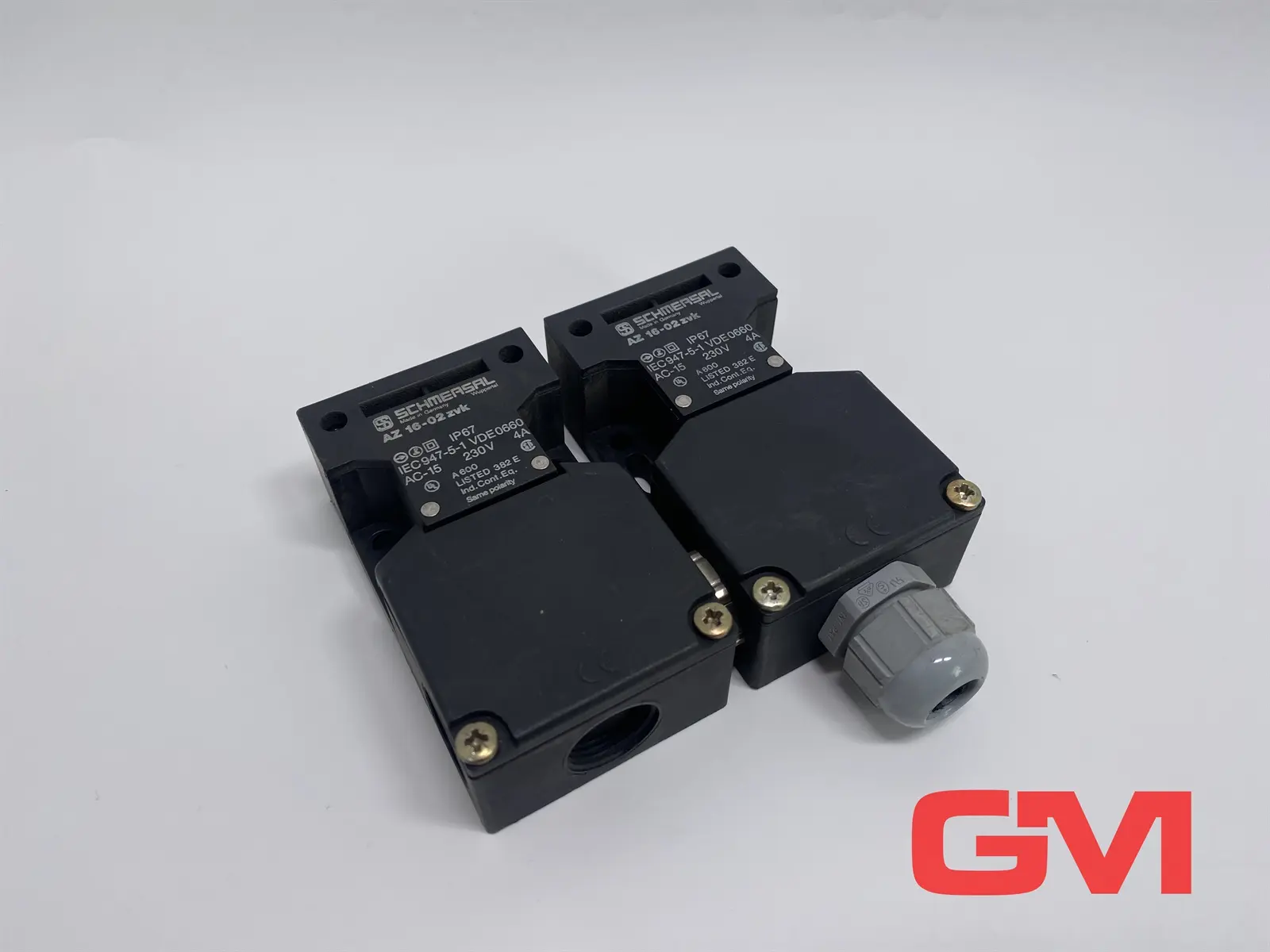 Produktfoto 1 von 2x Schmersal Sicherheitsschalter AZ 16-02zvk interlock switch AC-15 230V 4A