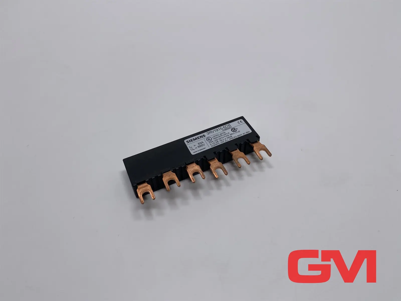 Produktfoto 1 von Siemens Verbindungsstück 3RV1915-5DB connecting piece  3-Phasen-Sammelschiene