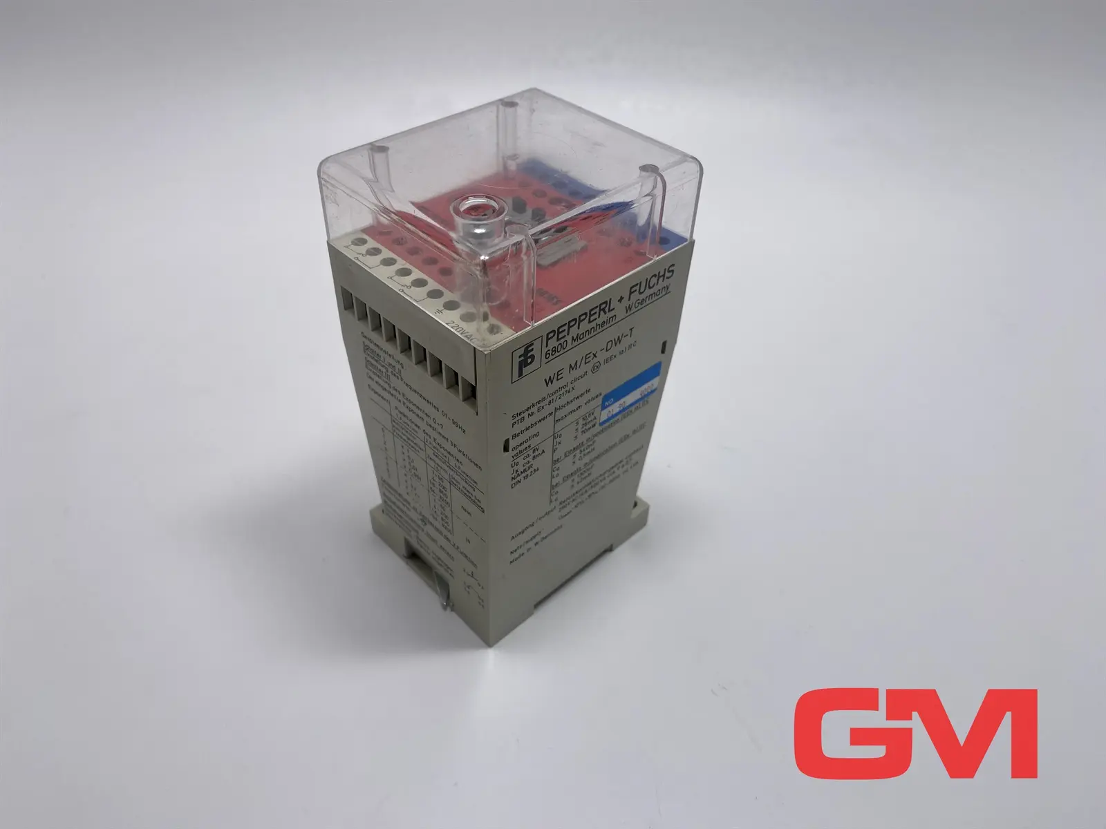Produktfoto 1 von Pepperl & Fuchs Drehzahlwächter WEM/Ex-DW-T speed monitor module 00369 220VAC