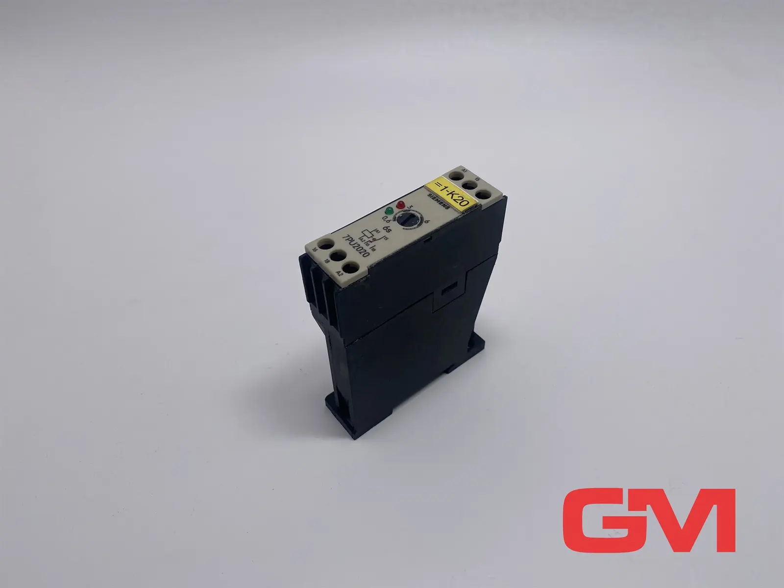 Produktfoto 1 von Siemens Zeitrelais 7PU2020-1AN20 time relay 220-240VAC 0,6-6s Klammer fehlt
