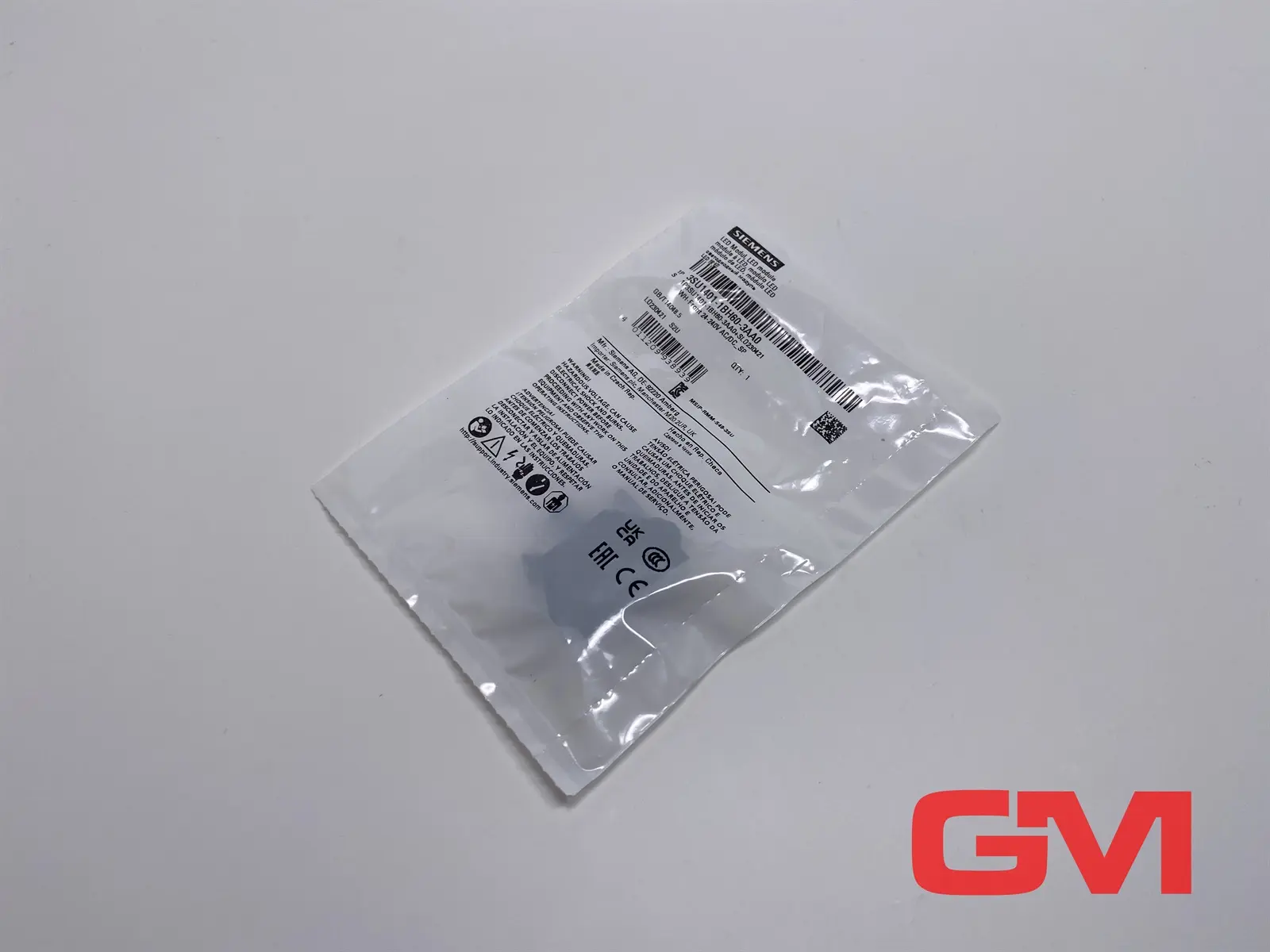 Produktfoto 1 von Siemens LED-Modul mit integrierter LED 3SU1401-1BH60-3AA0 LED module weiß