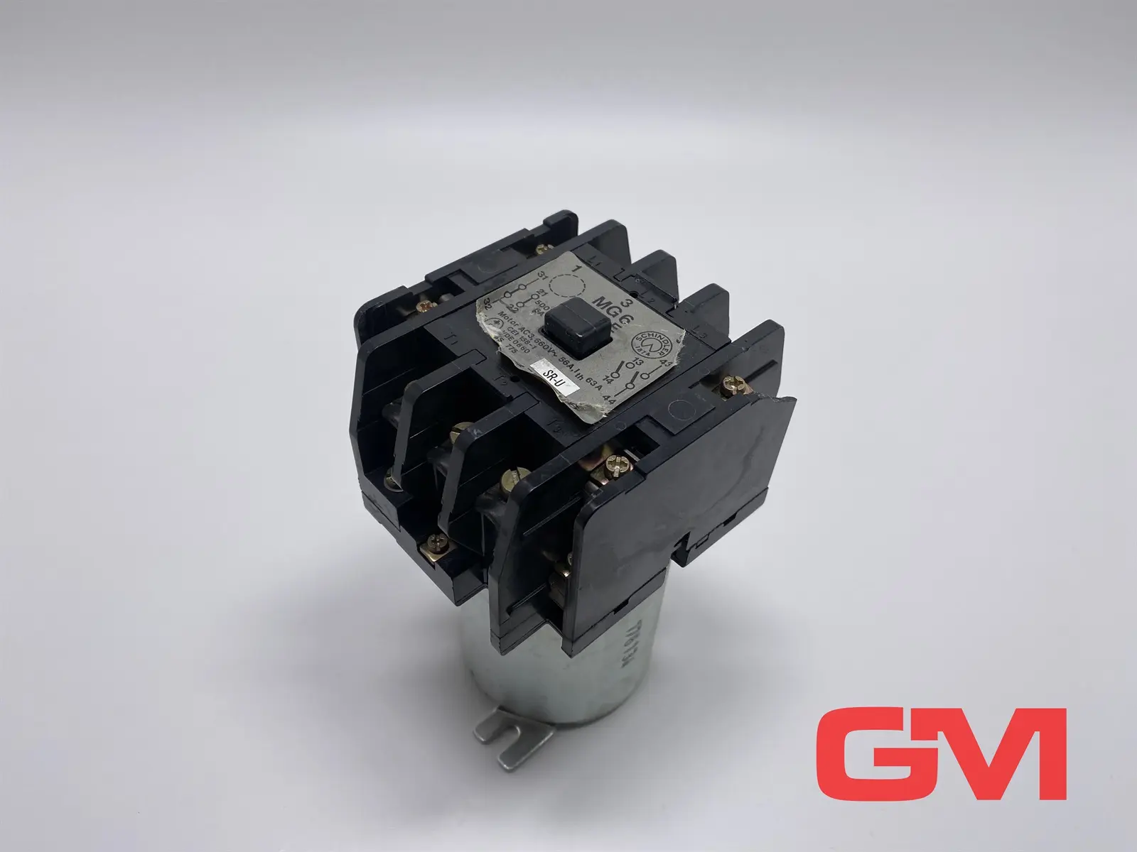 Schindler Schütz MG6-22E contactor MG6 80VDC 63A Motor AC3 beschädigt