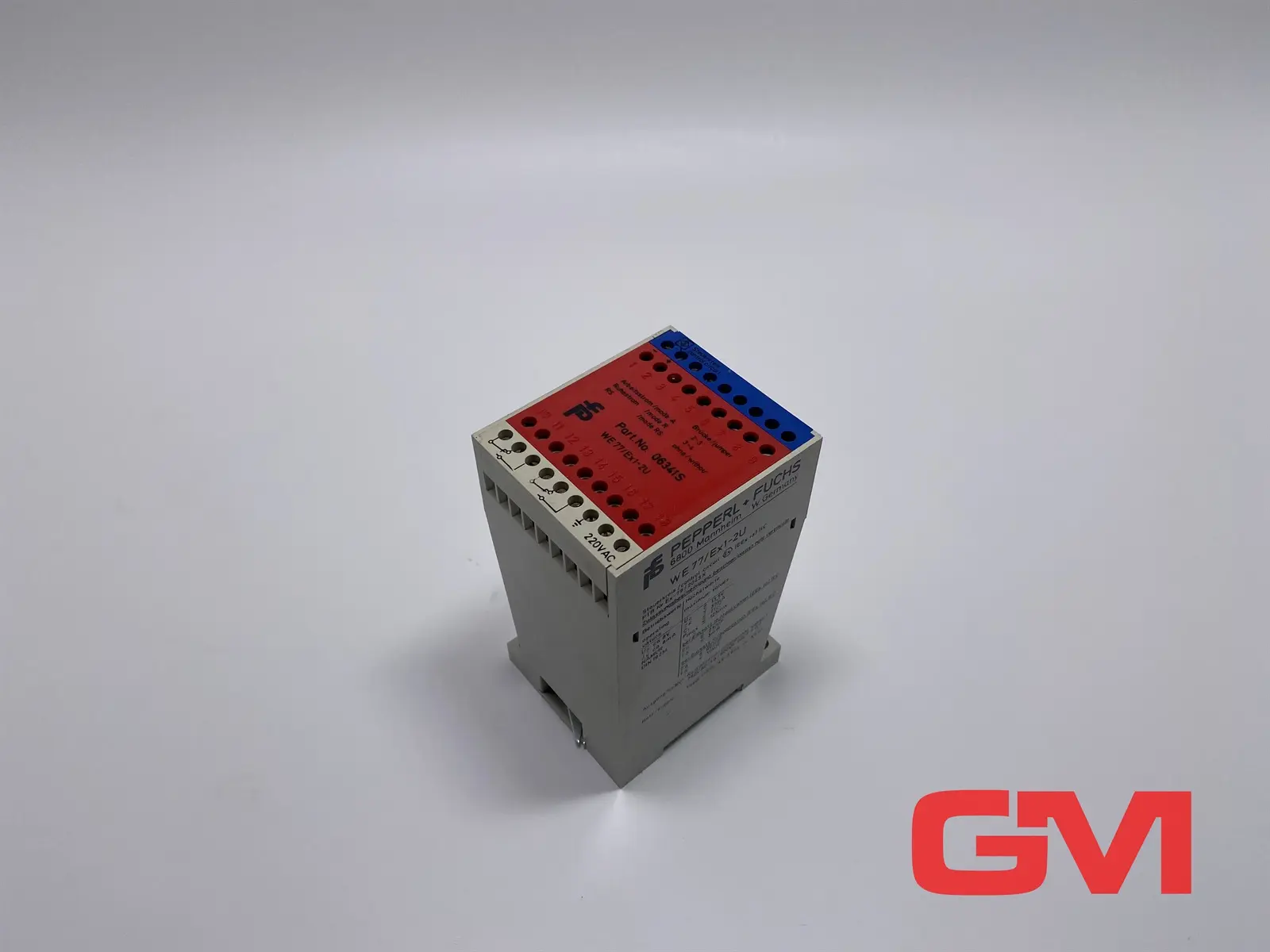 Produktfoto 1 von Pepperl + Fuchs Trennschaltverstärker WE77/Ex1-2U Switch Amplifier 220VAC 06341S