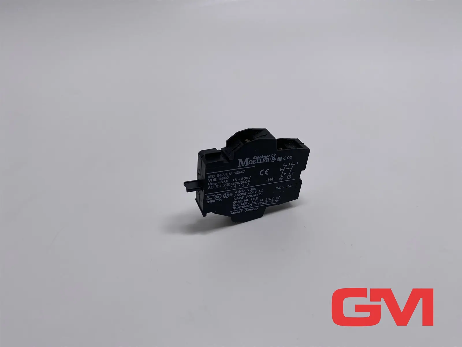 Produktfoto 1 von VPE 15x Klöckner Moeller Kontaktelement EC02 contact element 1NC + 1NC