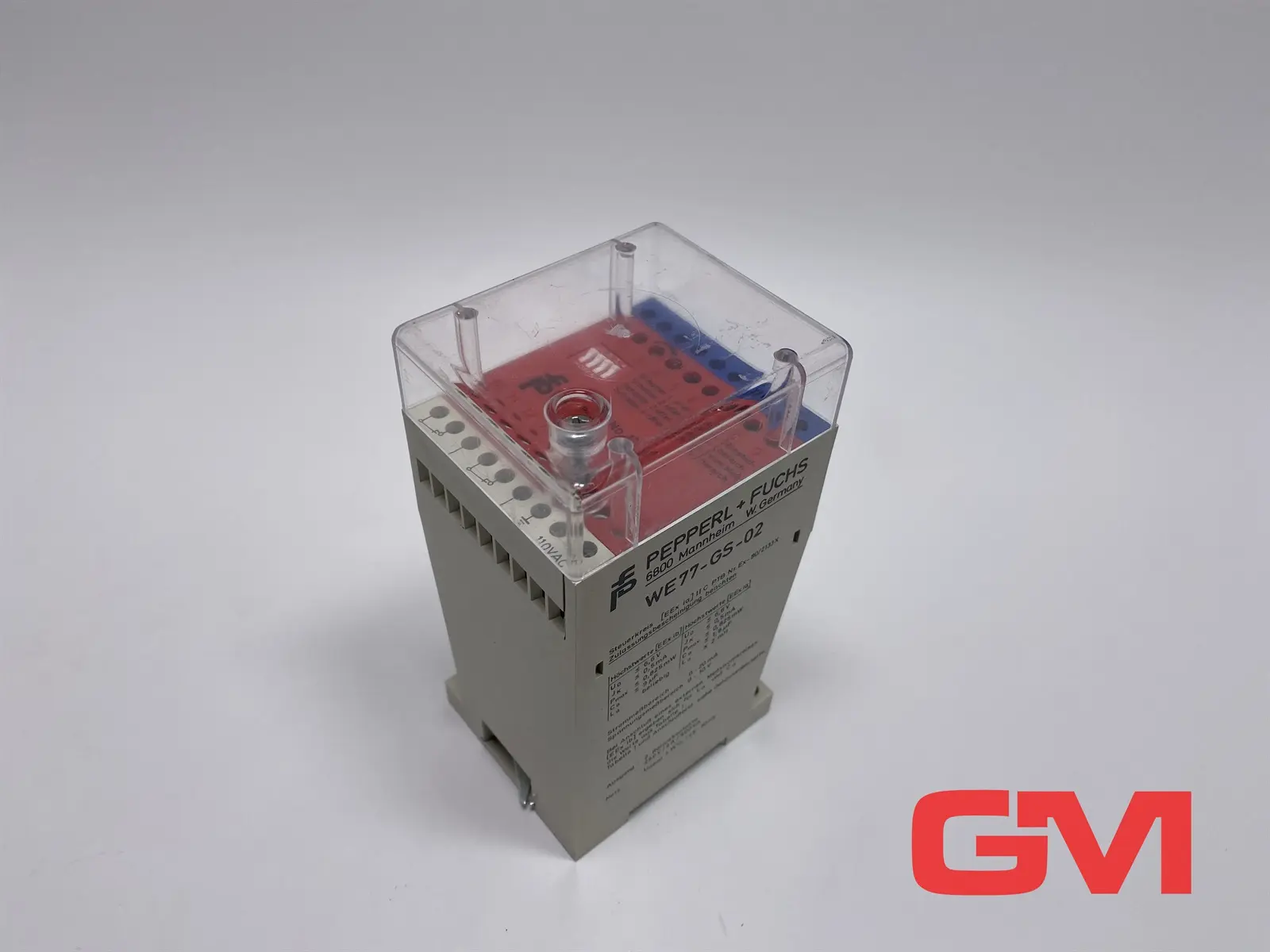 Produktfoto 1 von Pepperl+Fuchs Sicherheitsrelais WE77-GS-02 safety relay 10937 110VAC Relais