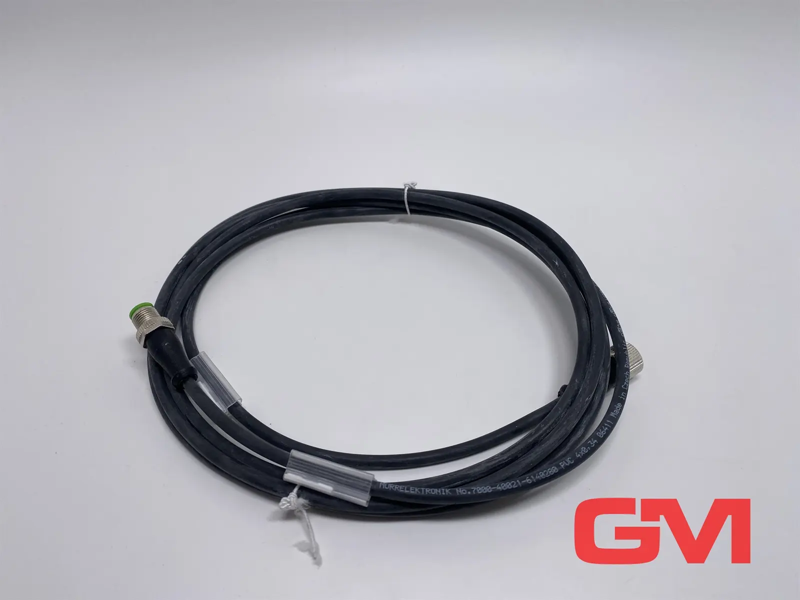 Produktfoto 1 von Murr Elektronik Anschlussleitung 7000-40021-6140280 cable M12 St. 0°/M12 Bu. 0°