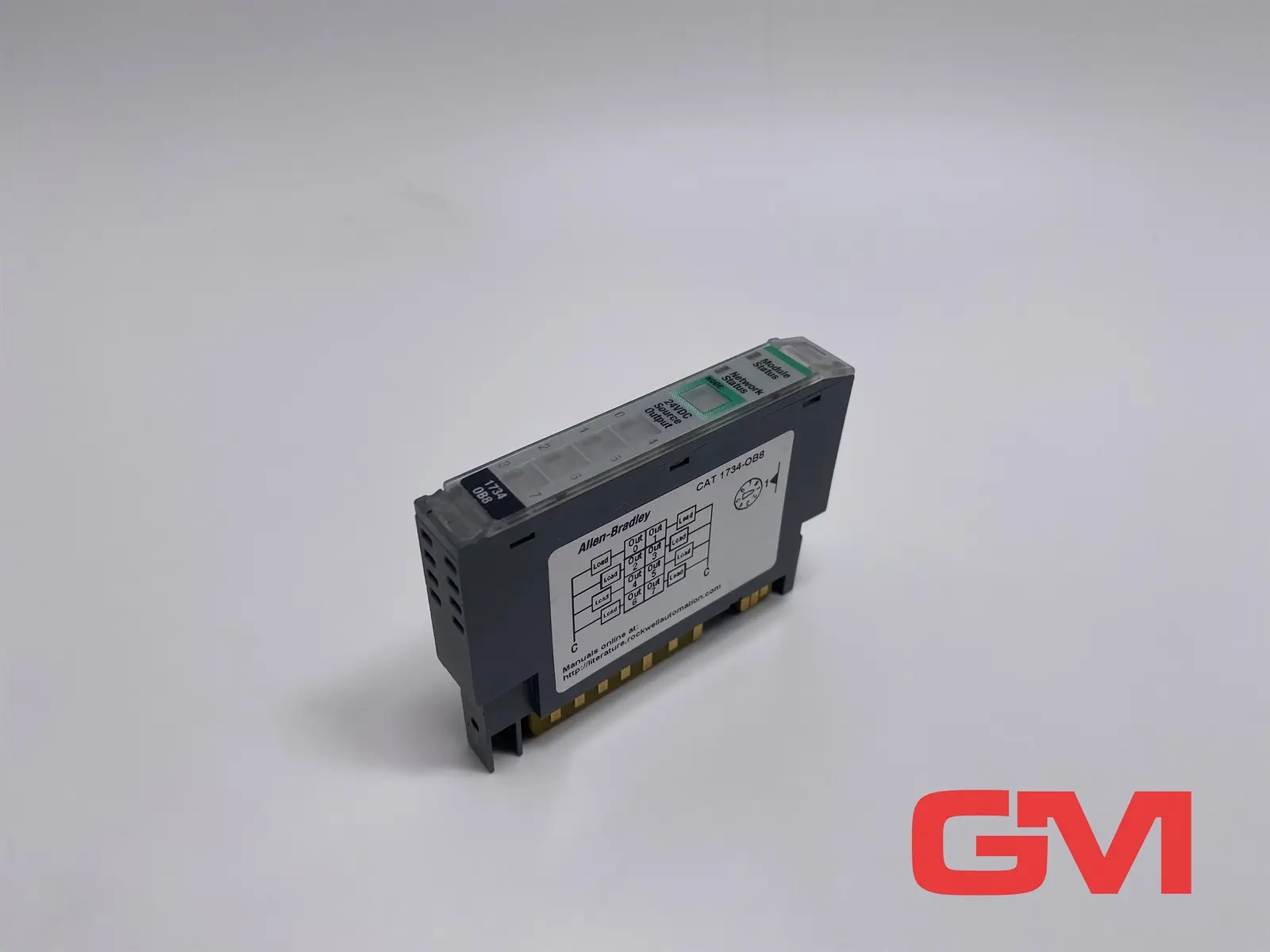 Produktfoto 1 von Allen-Bradley Ausgangsmodul 1734-OB8 output module 1734 Serie C FW 3.022 24VDC