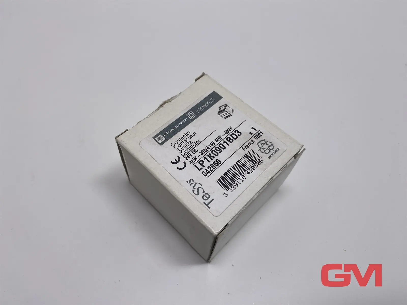 Produktfoto 1 von Telemecanique Schütz LP1K0901BD3 contactor 24V DC 1NC 4kW-380/415V 042850
