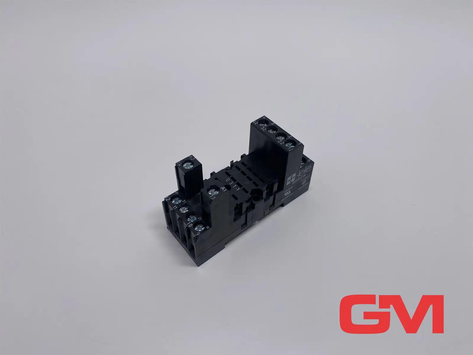 Produktfoto 1 von VPE 10x Tele Relaissockel RSS214 relay socket E155898 schwarz 2-14150341-1