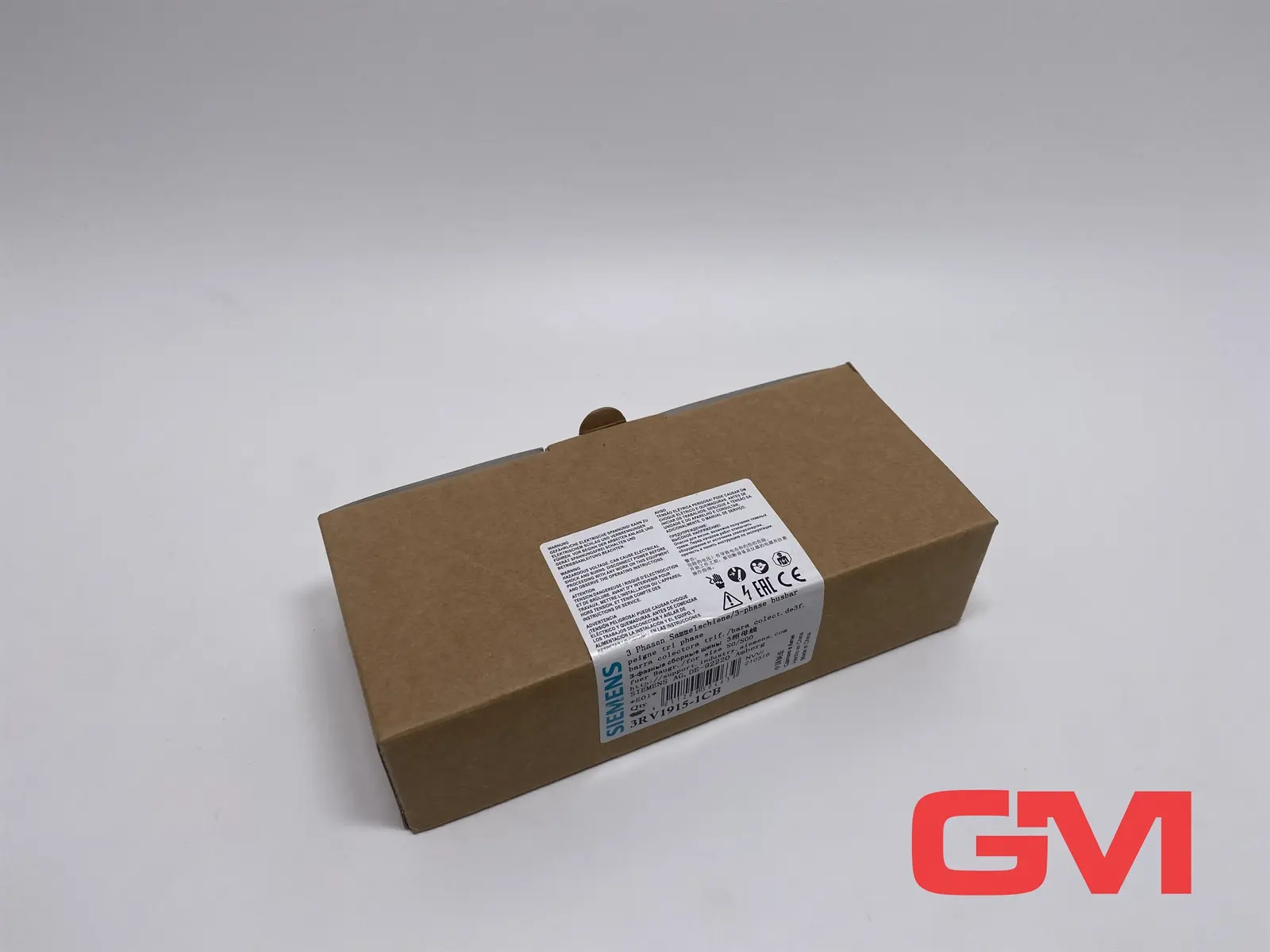 Produktfoto 1 von VE 7x Siemens 3-Phasen Sammelschiene 3RV1915-1CB 3-phase busbar Abstand 4mm 63A