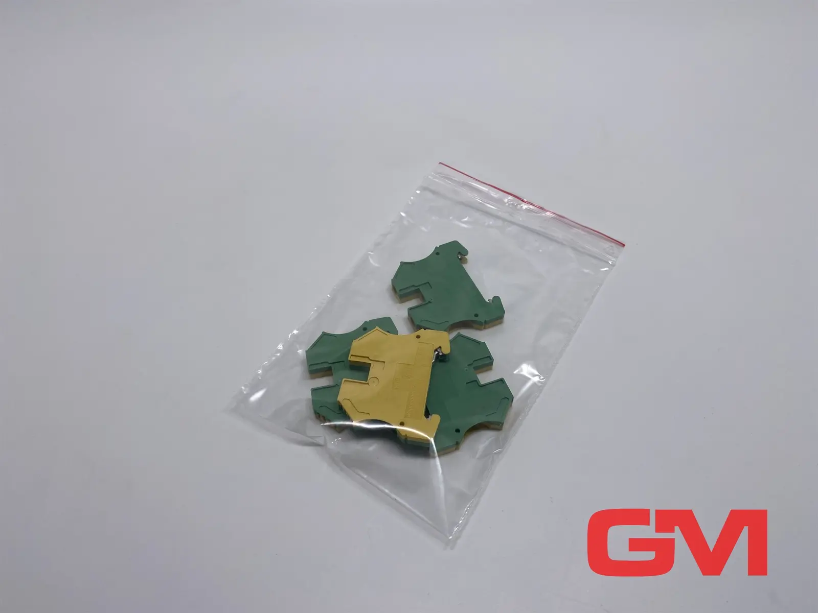 Produktfoto 1 von VE 4x Weidmüller Schutzleiter-Reihenklemme WPE 6 PE terminal 1010200000
