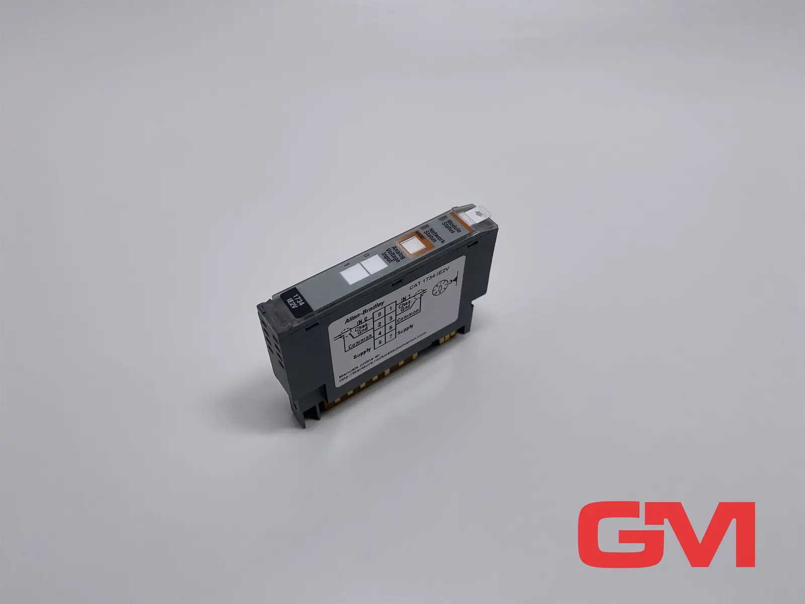 Produktfoto 1 von Allen Bradley Analogeingabe 1734-IE2V I/O module analog 2 Inputs Ser. C FW 3.004