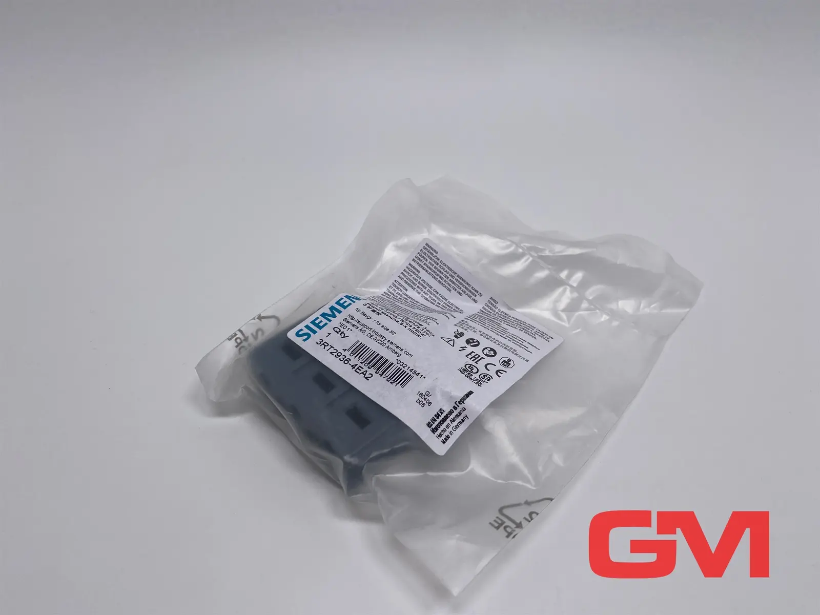 Produktfoto 1 von Siemens Klemmenabdeckung 3RT2936-4EA2 terminal cover Baugröße S2 3-polig