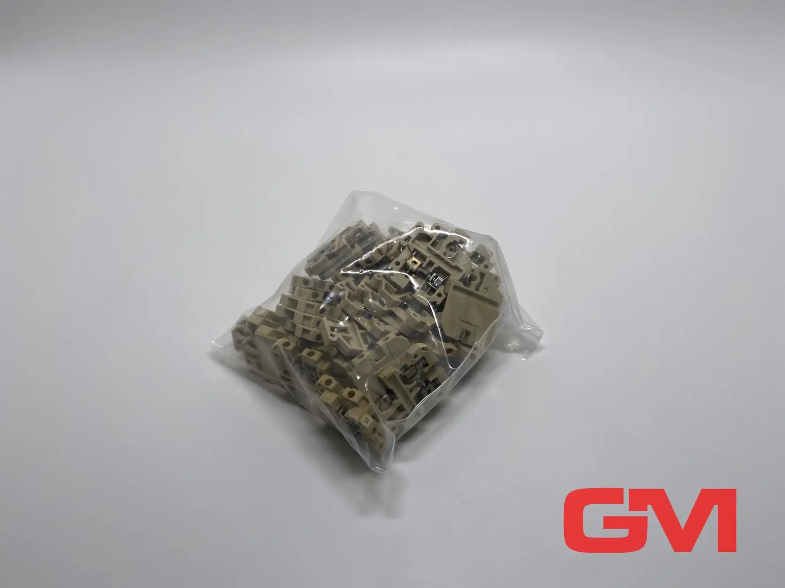 Produktfoto 1 von VE 46x Weidmüller Reihenklemme SAK 2.5 terminal block 2,5mm² 750V beige