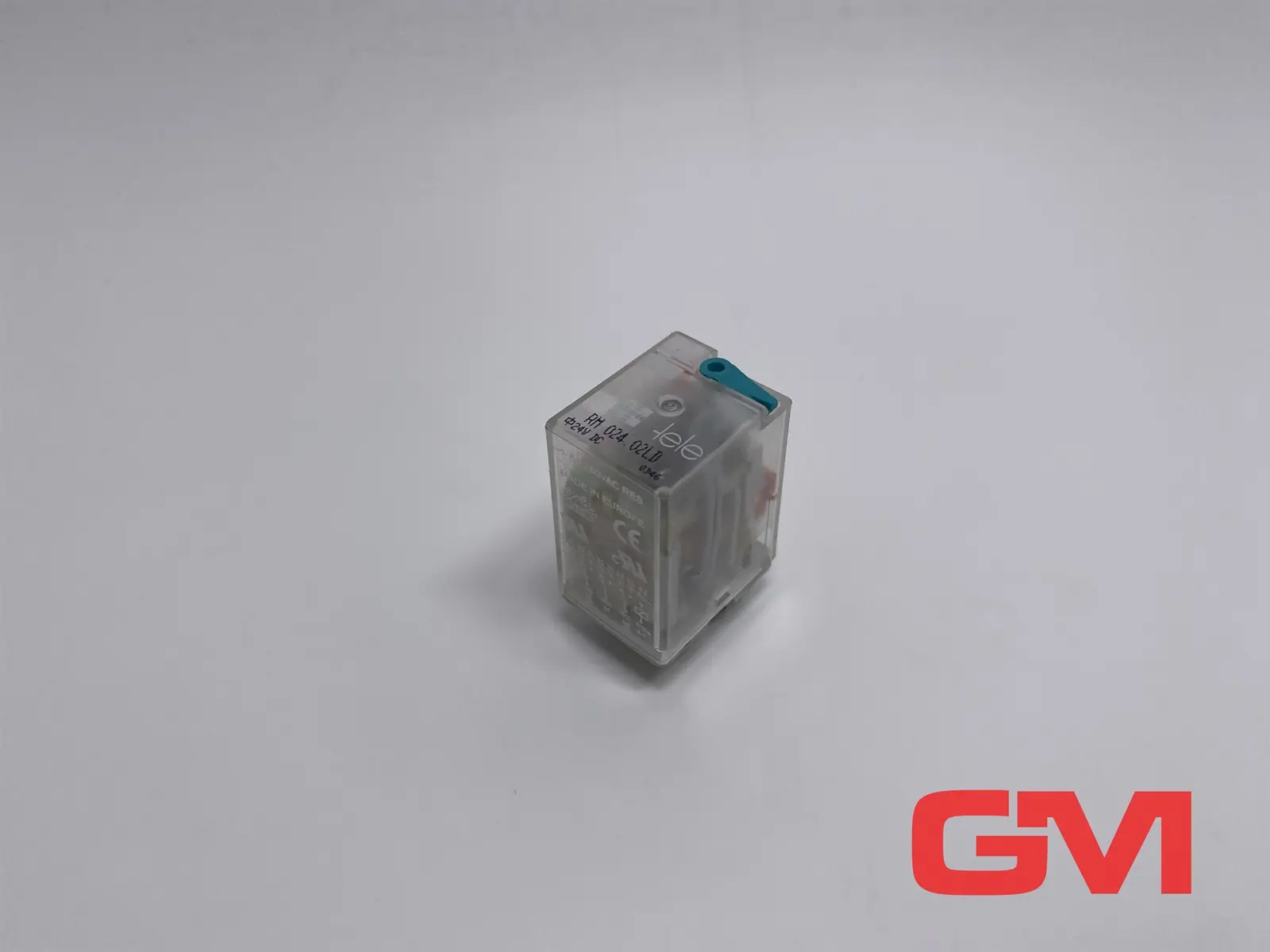 Produktfoto 1 von Tele Miniaturrelais RM 024.02LD miniature relay 24VDC Steckrelais 6A 250VAC