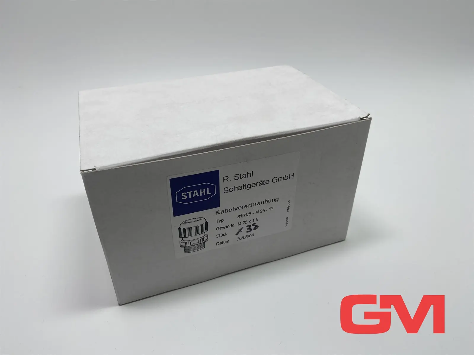 Produktfoto 1 von VE 38x R. Stahl Kabelverschraubung 8161/5-M25-17 cable gland M25x1,5 8161/5